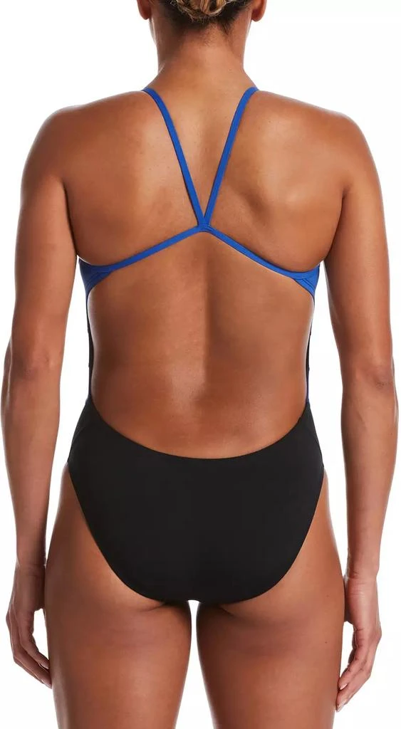 商品NIKE|Nike Women's Hydrastrong Vex Colorblock Cutout One Piece Swimsuit,价格¥357,第2张图片详细描述