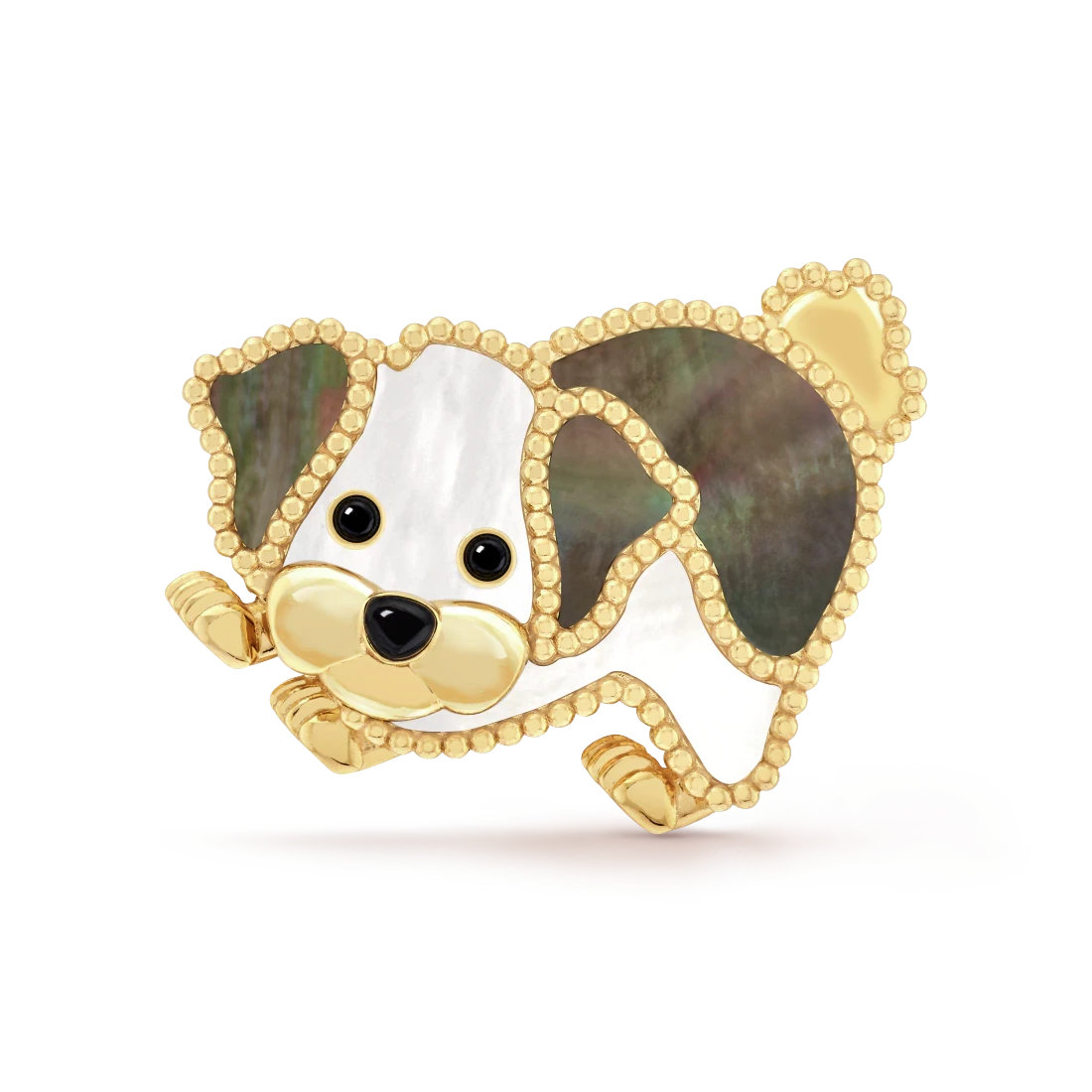 包邮包税【预售7天发货】 VCA梵克雅宝 23秋冬 女士 胸针 Lucky Animals Bichon Frise胸针 VCARP9RV00 商品