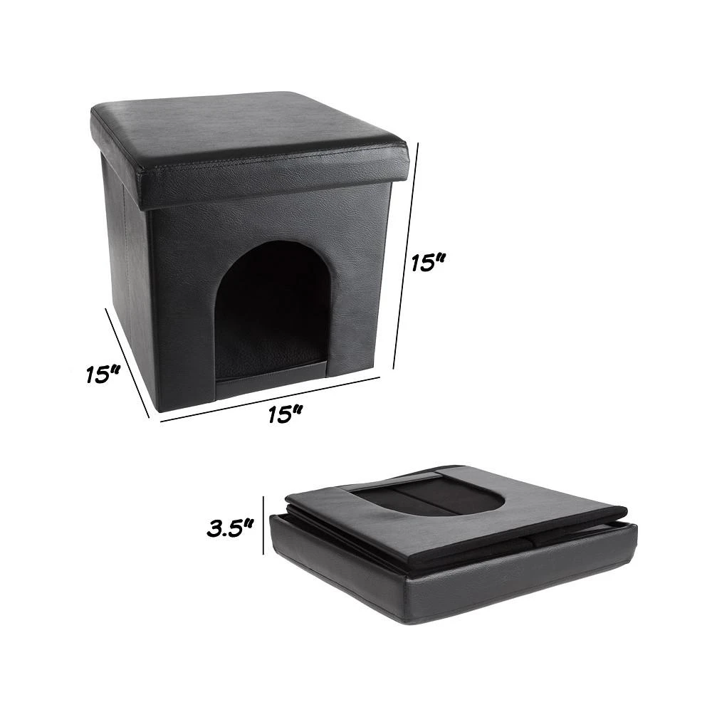 商品PetMaker|Pet House Ottoman,价格¥335,第3张图片详细描述