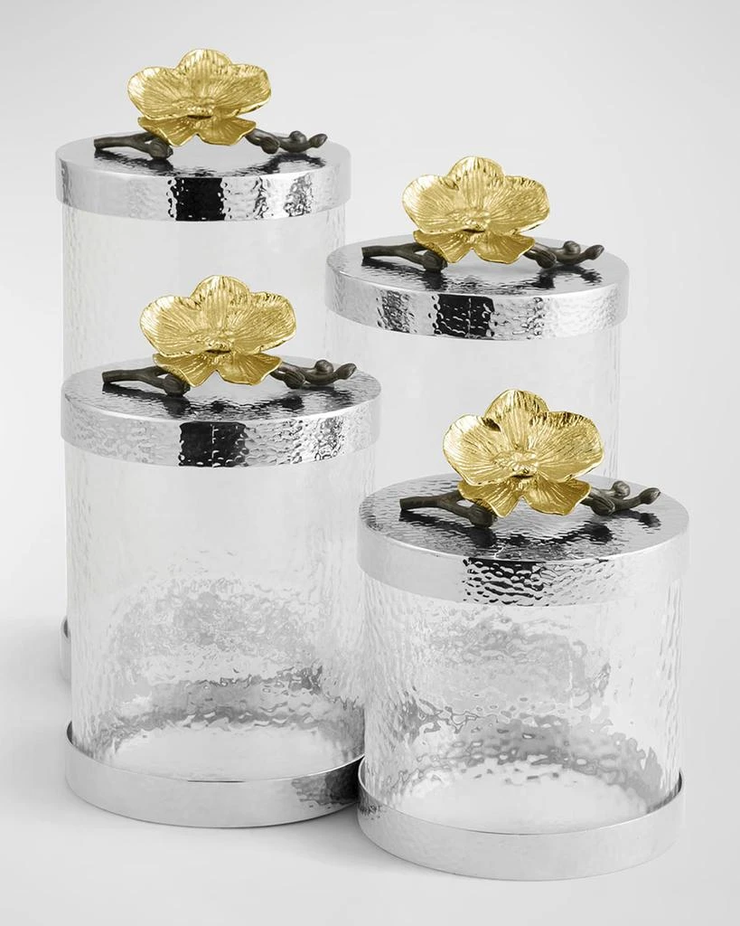 商品Michael Aram|Gold Orchid Small Canister,价格¥957,第5张图片详细描述
