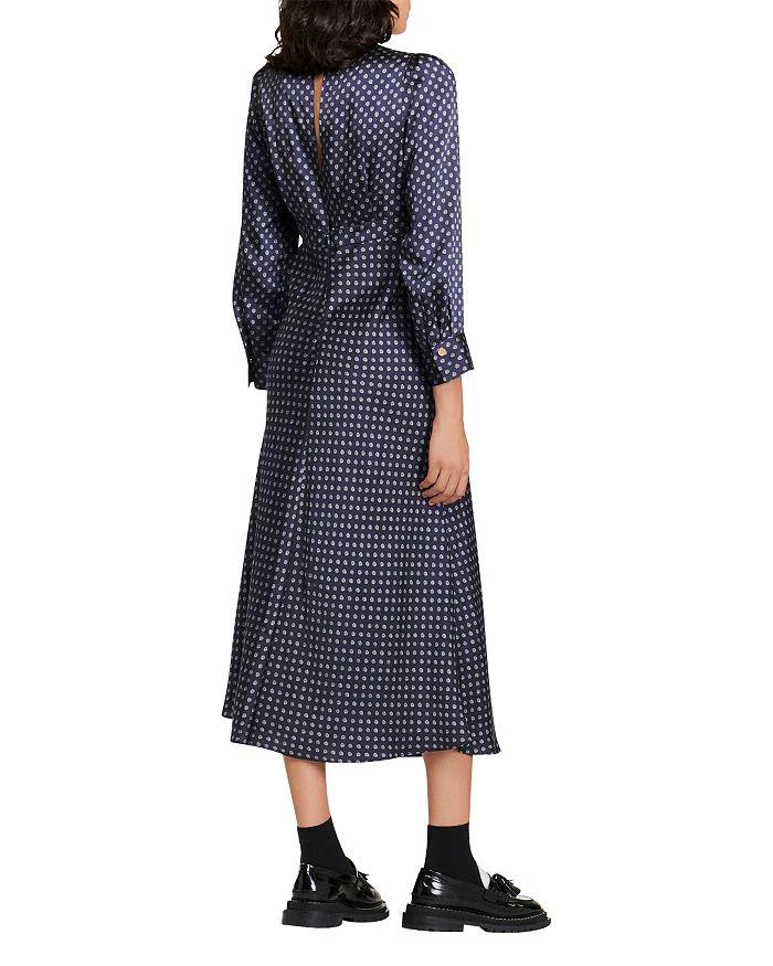 商品Sandro|Ricci Printed Midi Dress,价格¥2252,第2张图片详细描述