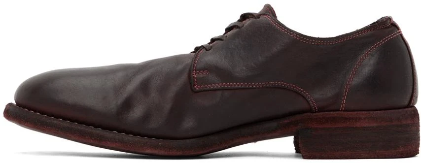 商品guidi|Burgundy 992 Derbys,价格¥6079,第3张图片详细描述