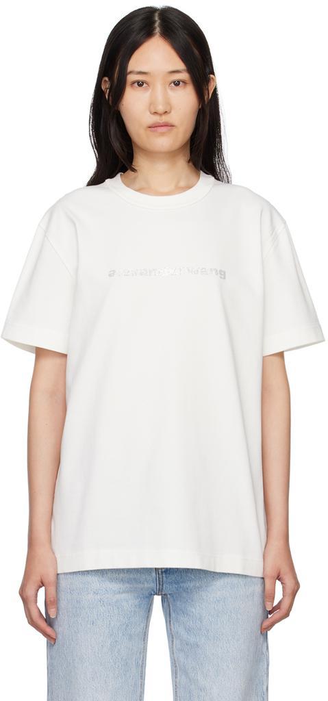 商品Alexander Wang|White Hotflix Grill T-Shirt,价格¥1180,第1张图片