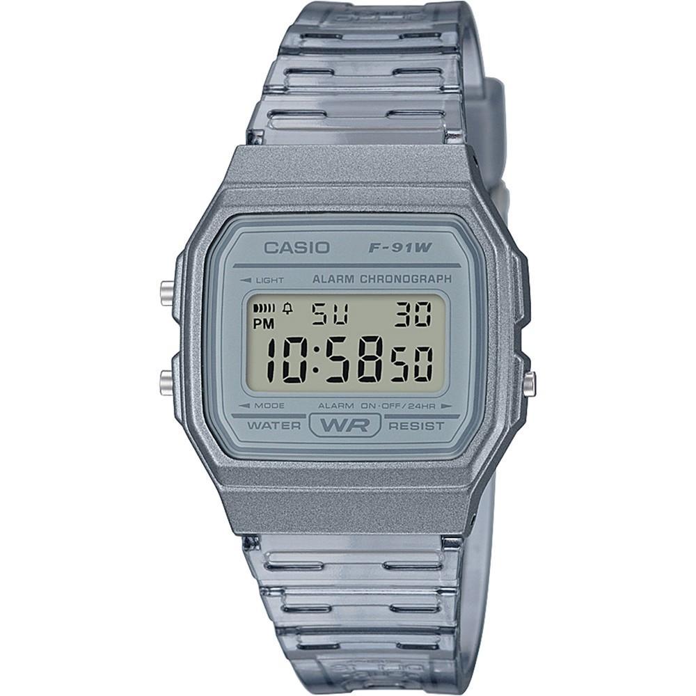 商品Casio|Unisex Digital Smoke Jelly Strap Watch 35.2mm,价格¥209,第1张图片