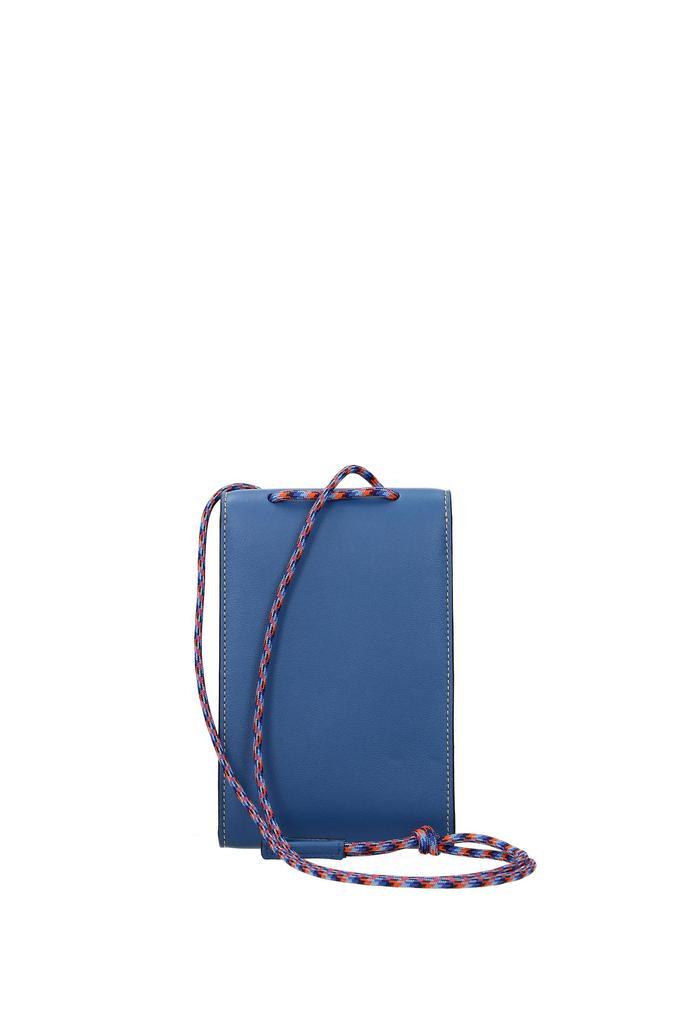 商品Loewe|Crossbody Bag phone holder Leather Blue Light Blue,价格¥2048,第5张图片详细描述