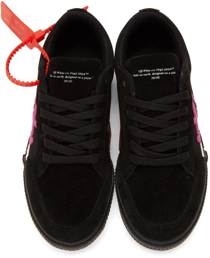 商品Off-White|Black & Pink Low Vulcanized 运动鞋,价格¥1758,第5张图片详细描述