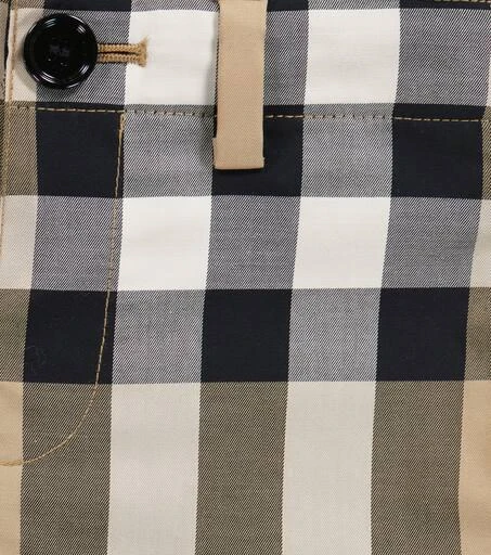 商品Burberry|婴幼儿 — 格纹棉质短裤,价格¥1157,第3张图片详细描述