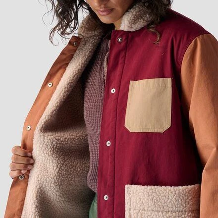 商品Backcountry|Patchwork Overcoat - Women's,价格¥444,第4张图片详细描述