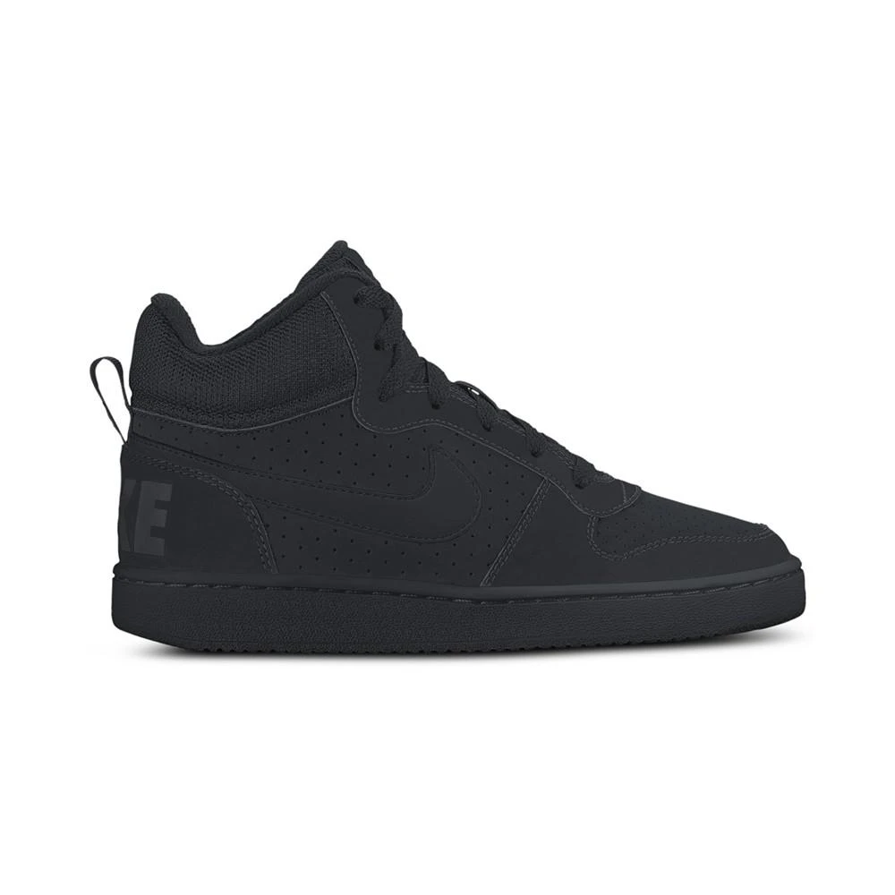 商品NIKE|Big Kids' Court Borough Mid Premium Casual Sneakers from Finish Line,价格¥334,第1张图片