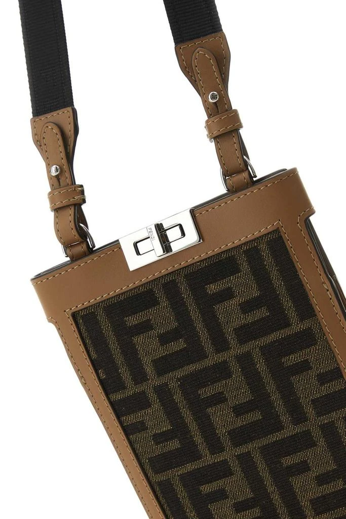 商品Fendi|Fendi Monogrammed Jacquard Shoulder Bag,价格¥4293,第4张图片详细描述