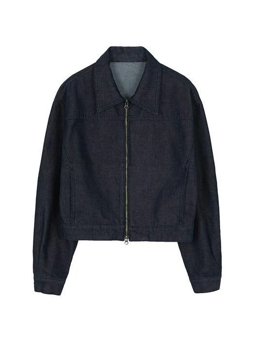 商品RAIVE|2-way Zip-up Denim Jacket_Indigo,价格¥1088,第4张图片详细描述