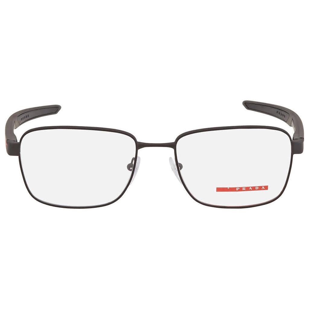 商品Prada|Demo Rectangular Men's Eyeglasses PS 54OV DG01O1 55,价格¥708,第4张图片详细描述
