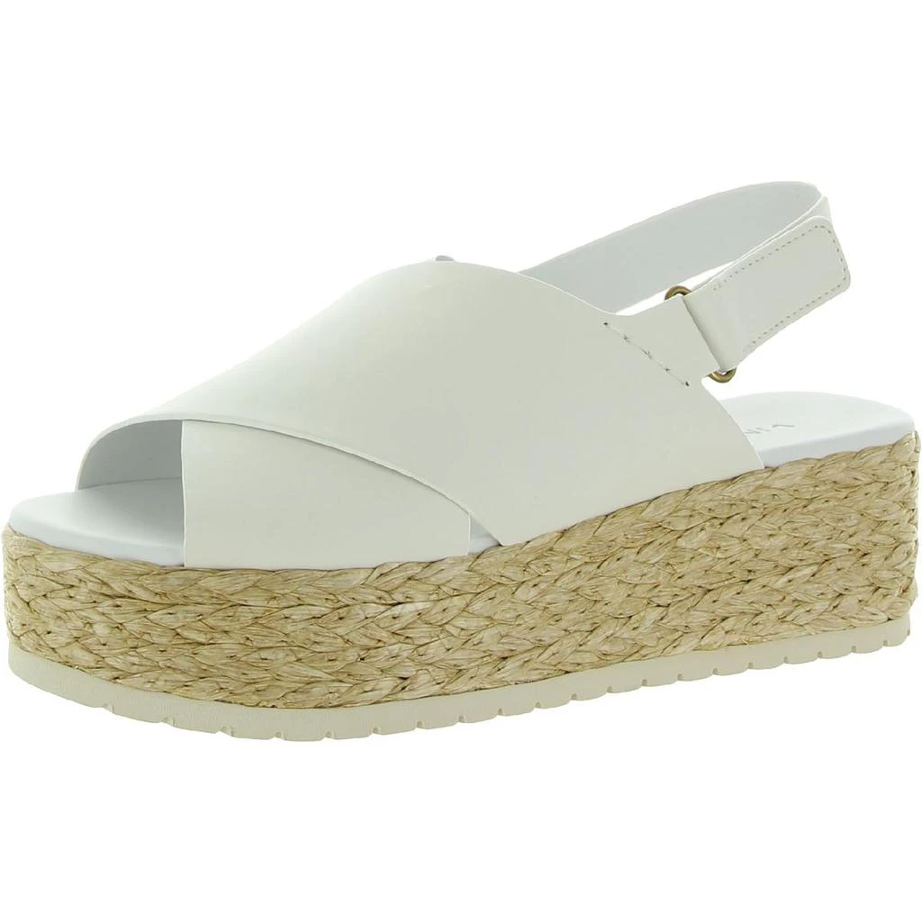 商品Vince|Vince Womens Jesson Leather Slip On Flatform Sandals,价格¥391,第3张图片详细描述