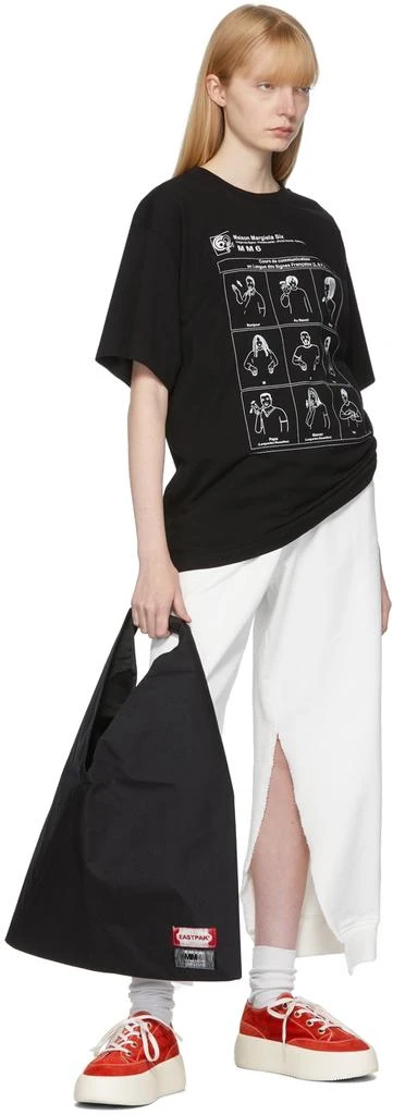 商品MAISON MARGIELA|Black Eastpak Edition Japanese Tote Bag,价格¥1387,第4张图片详细描述