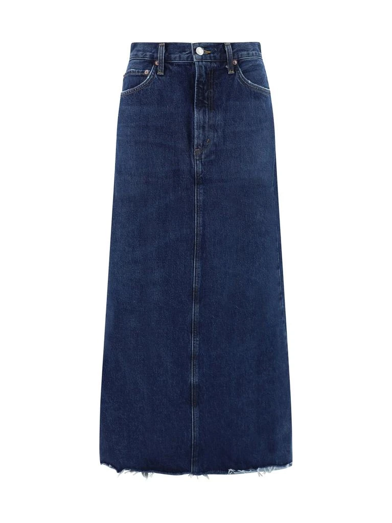 商品AGOLDE|AGOLDE Hilla A-Line Denim Skirt,价格¥1727,第1张图片