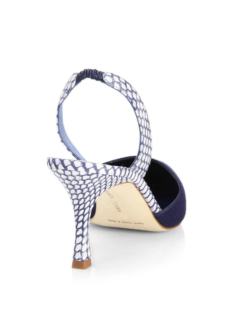 商品Manolo Blahnik|Carolyne D'Orsay Heels,价格¥2200,第2张图片详细描述
