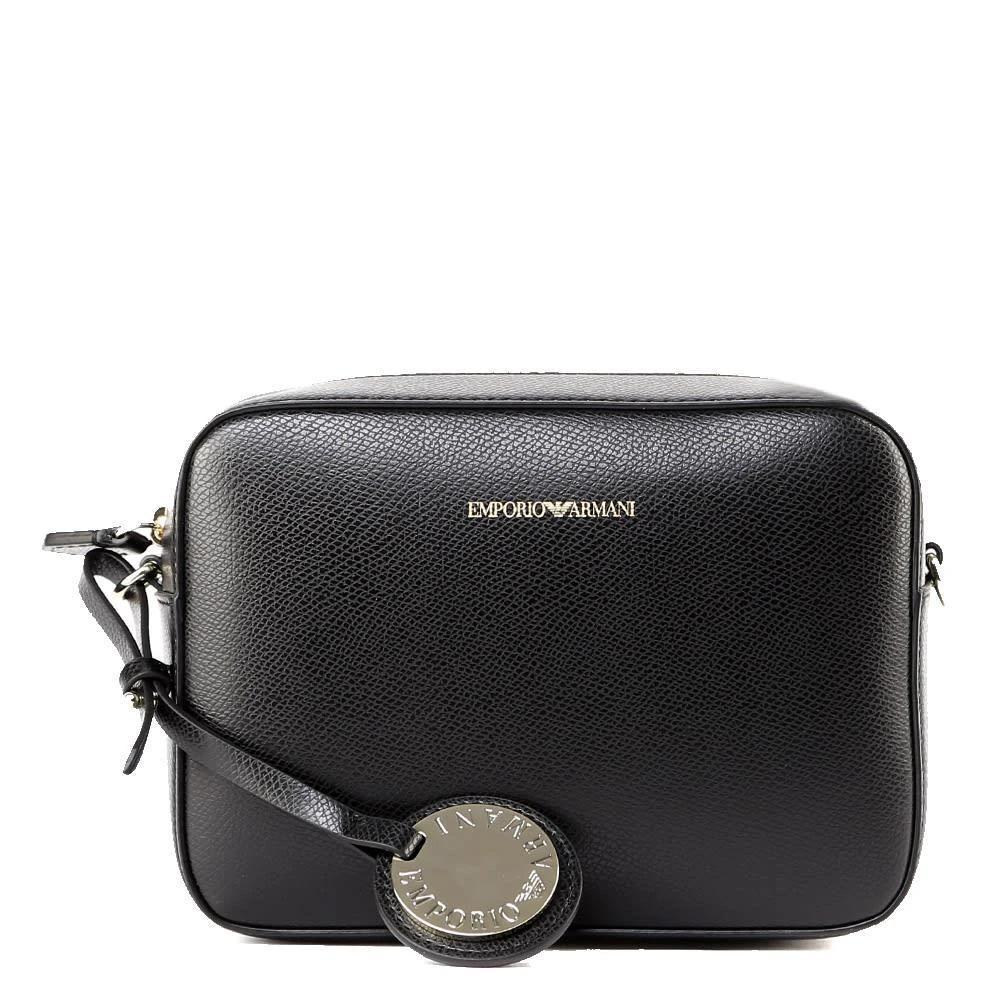 商品Emporio Armani|Black Pvc Bag With Pendant,价格¥1838,第1张图片