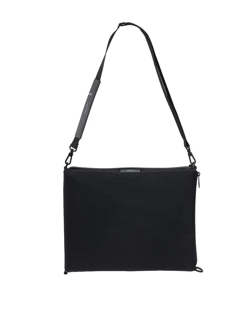 商品Côte & Ciel|Inn L Sleek Black X-Body Bag,价格¥910,第4张图片详细描述