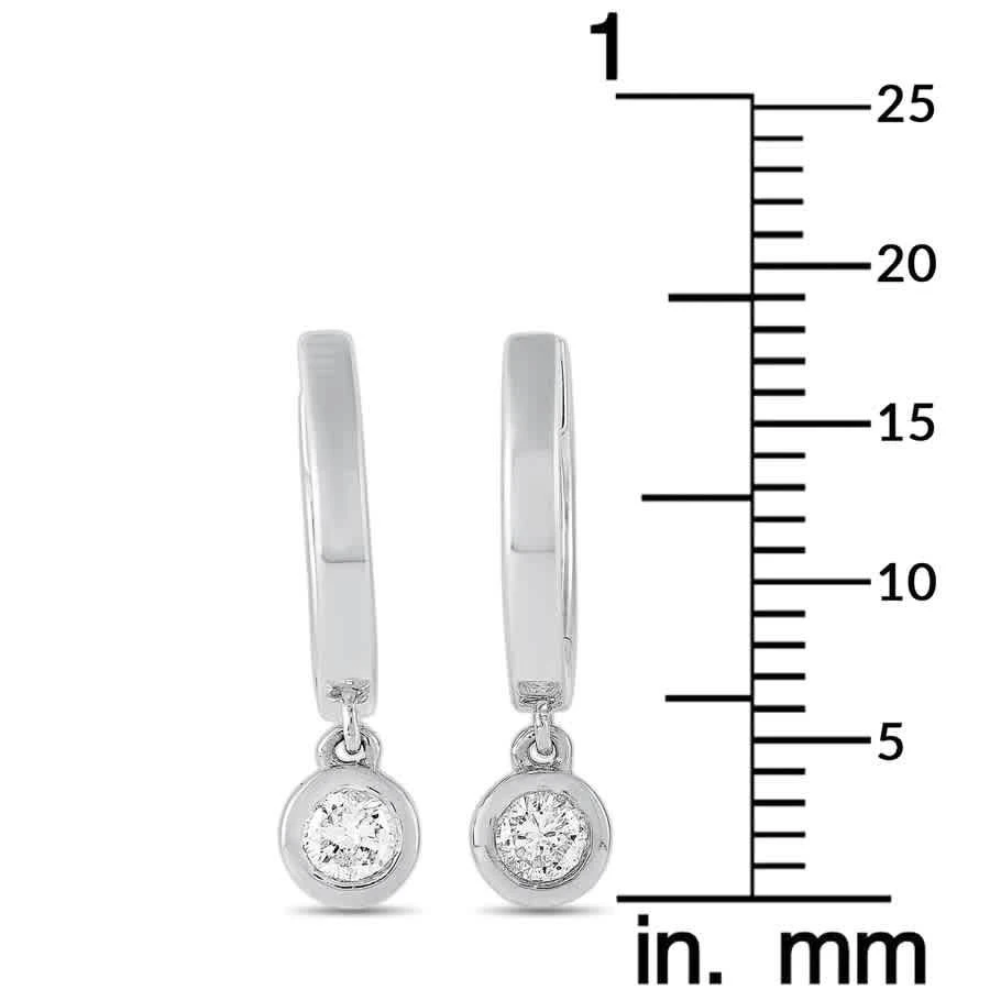 商品LB Exclusive|14K White Gold 0.25 ct Diamond Earrings,价格¥3305,第3张图片详细描述