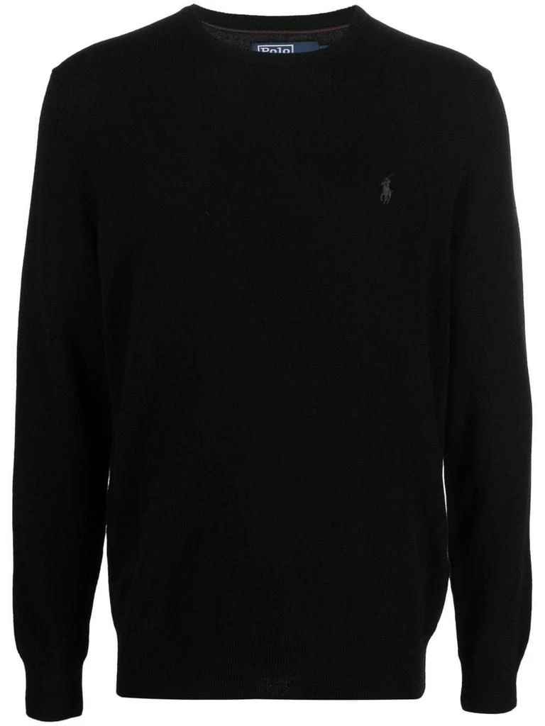 商品Ralph Lauren|Black Wool Jumper,价格¥1843,第1张图片