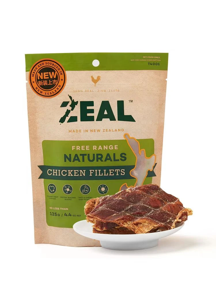 商品[国内直发] Zeal|新西兰全进口风干走地鸡胸肉块（犬用）125g,价格¥92,第1张图片