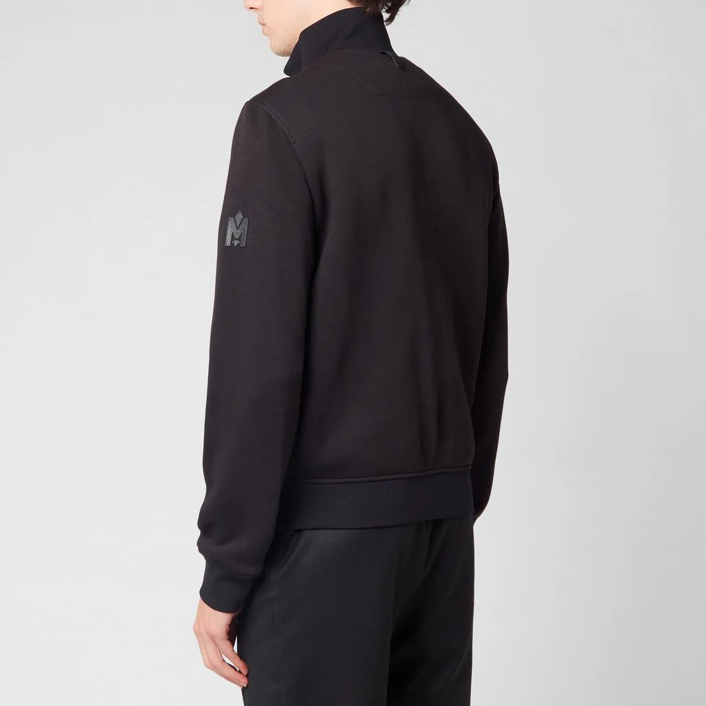 商品Mackage|Mackage Men's Collin Bomber Jacket with Quilted Down Front Body - Black,价格¥1859,第2张图片详细描述