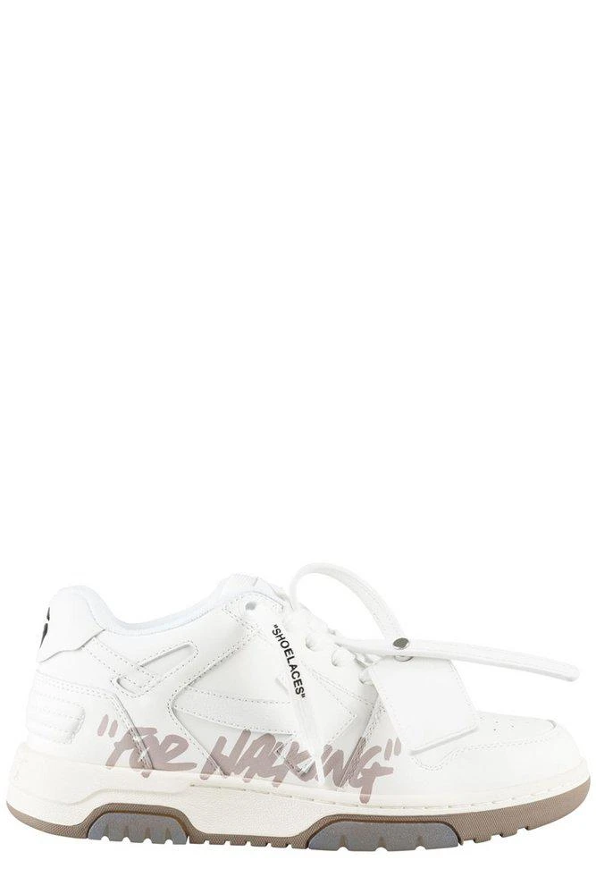 商品Off-White|Off-White Slogan Printed Low-Top Sneakers,价格¥3683,第1张图片