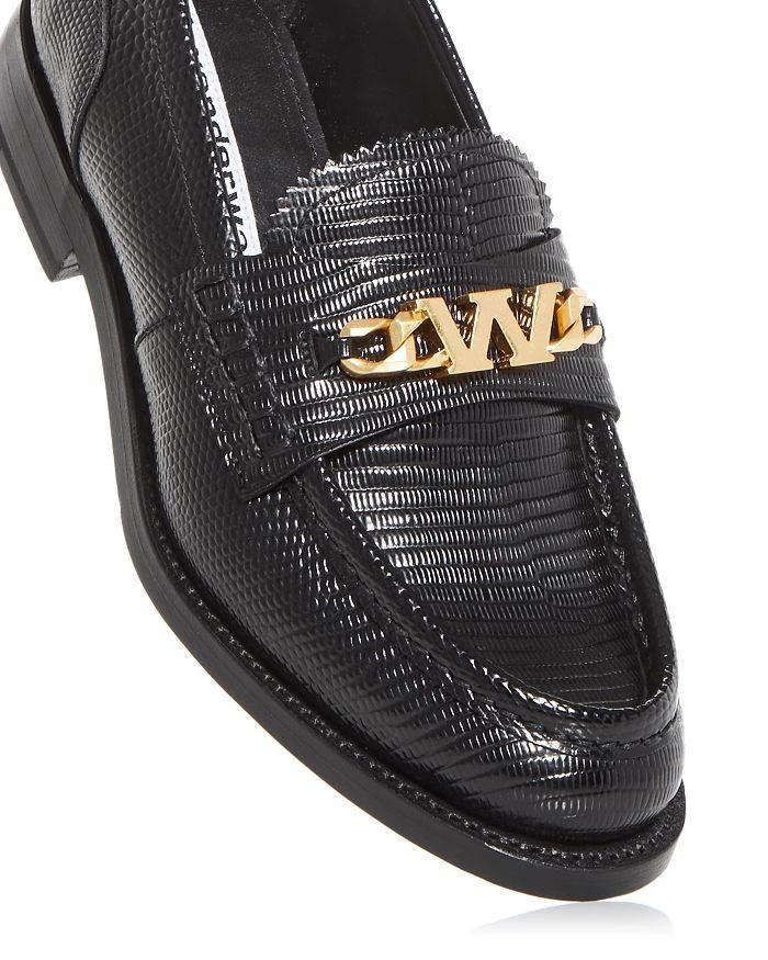 商品Alexander Wang|Women's Carter Embossed Loafers,价格¥1334,第5张图片详细描述