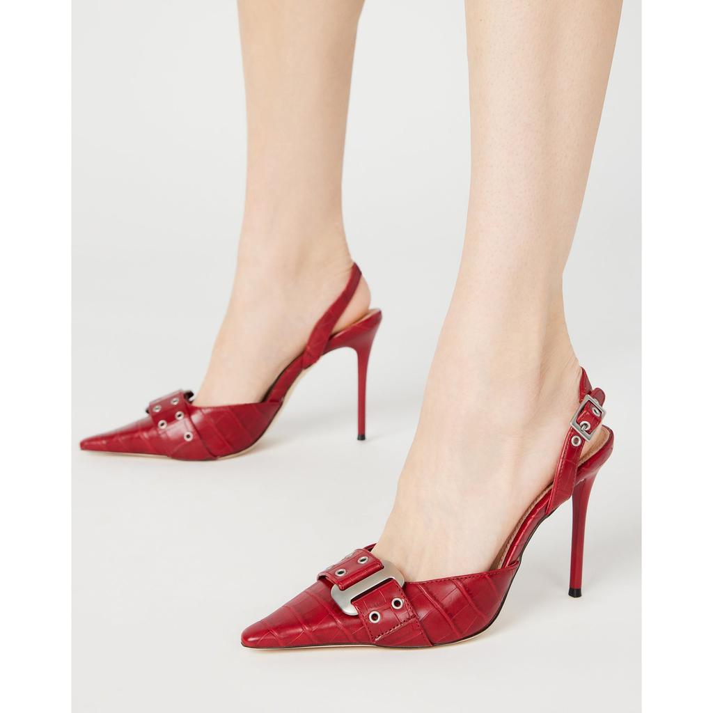 ★Steve Madden★ベスト商品★DILLON RED★サンダル★セール！ 72f4b5d2-b283-3c07-ad9a-