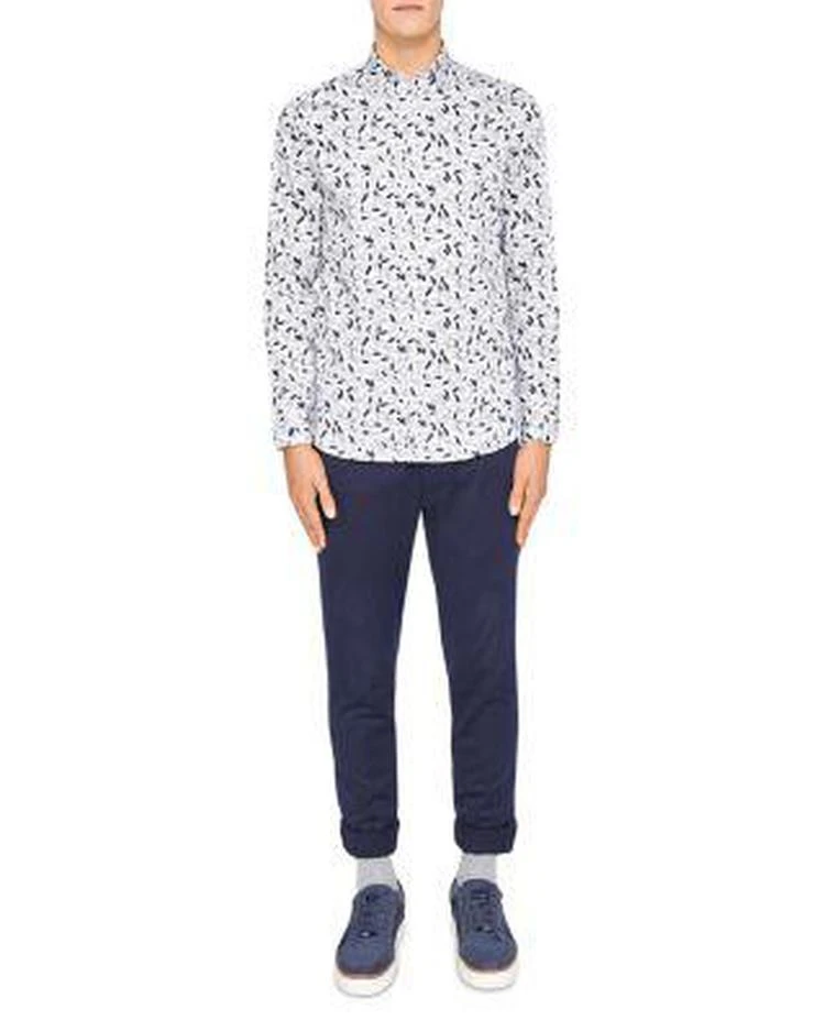 商品Ted Baker London|Aqulina Floral Regular Fit Button-Down Shirt ,价格¥726,第3张图片详细描述