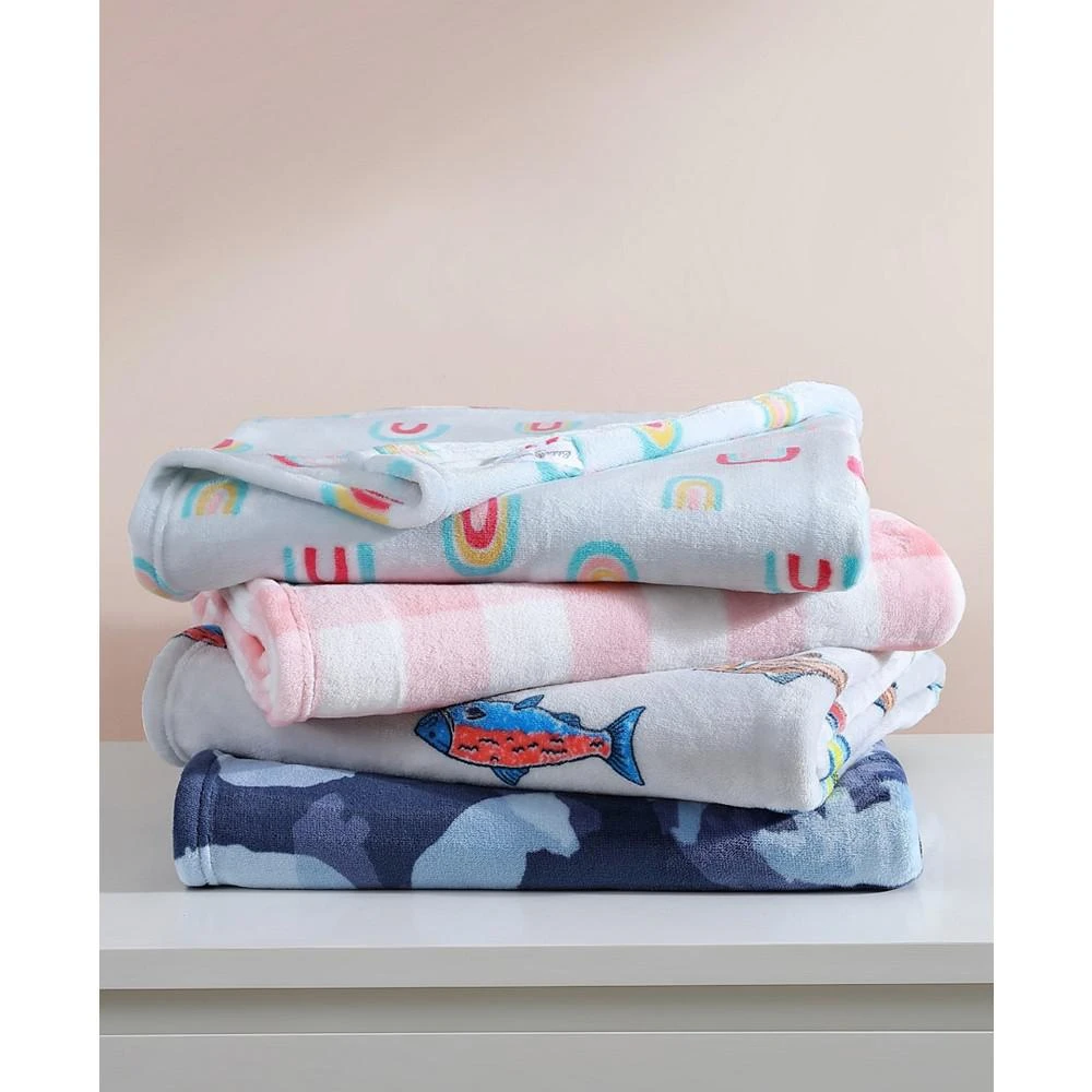 CLOSEOUT! Plush Throw, 60" x 50" 商品