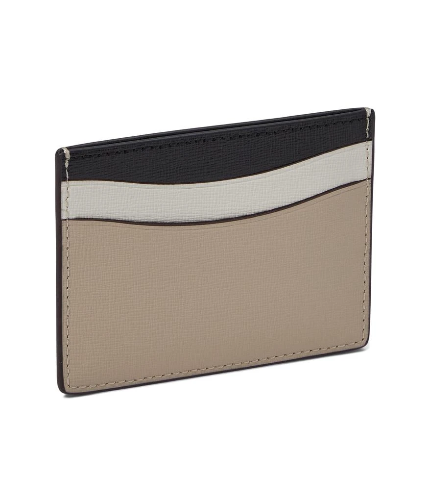 商品Kate Spade|Morgan Color-Blocked Saffiano Leather Card Holder,价格¥509,第2张图片详细描述