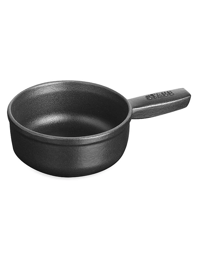 商品Staub|Cast Iron 12 oz Mini Cheese Fondue Pot,价格¥626,第1张图片