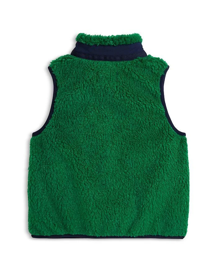 商品Ralph Lauren|Boys' Teddy Fleece Hybrid Vest - Big Kid, Little Kid,价格¥623,第4张图片详细描述