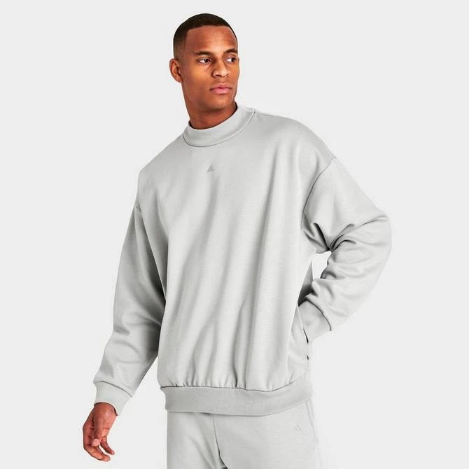 商品Adidas|adidas Basketball Fleece Crewneck Sweatshirt,价格¥556,第3张图片详细描述