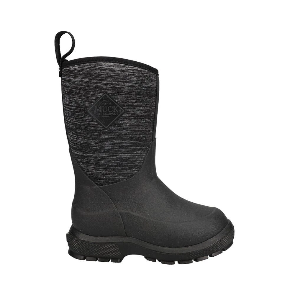 商品Muck Boot|Muck Element Heathered Waterproof Winter Boots (Little Kids/Big Kids),价格¥498,第1张图片