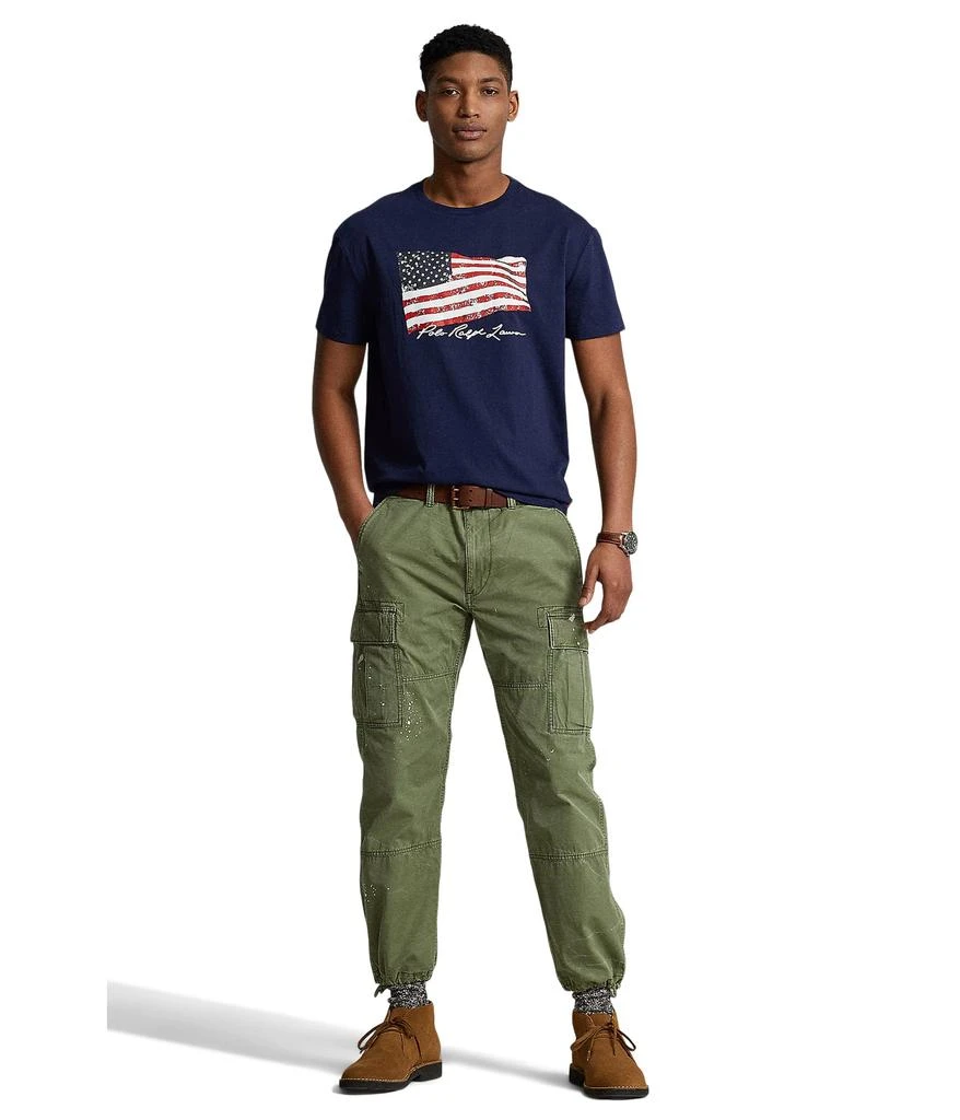 商品Ralph Lauren|Classic Fit American Flag T-Shirt,价格¥366,第4张图片详细描述