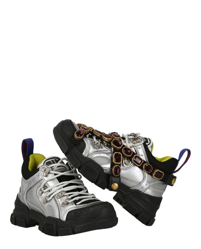 商品Gucci|Flashtrek Chunky Leather Sneakers,价格¥4802,第5张图片详细描述