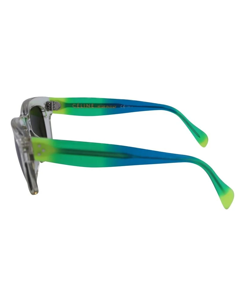 Celine Square Sunglasses in Green Plastic 商品