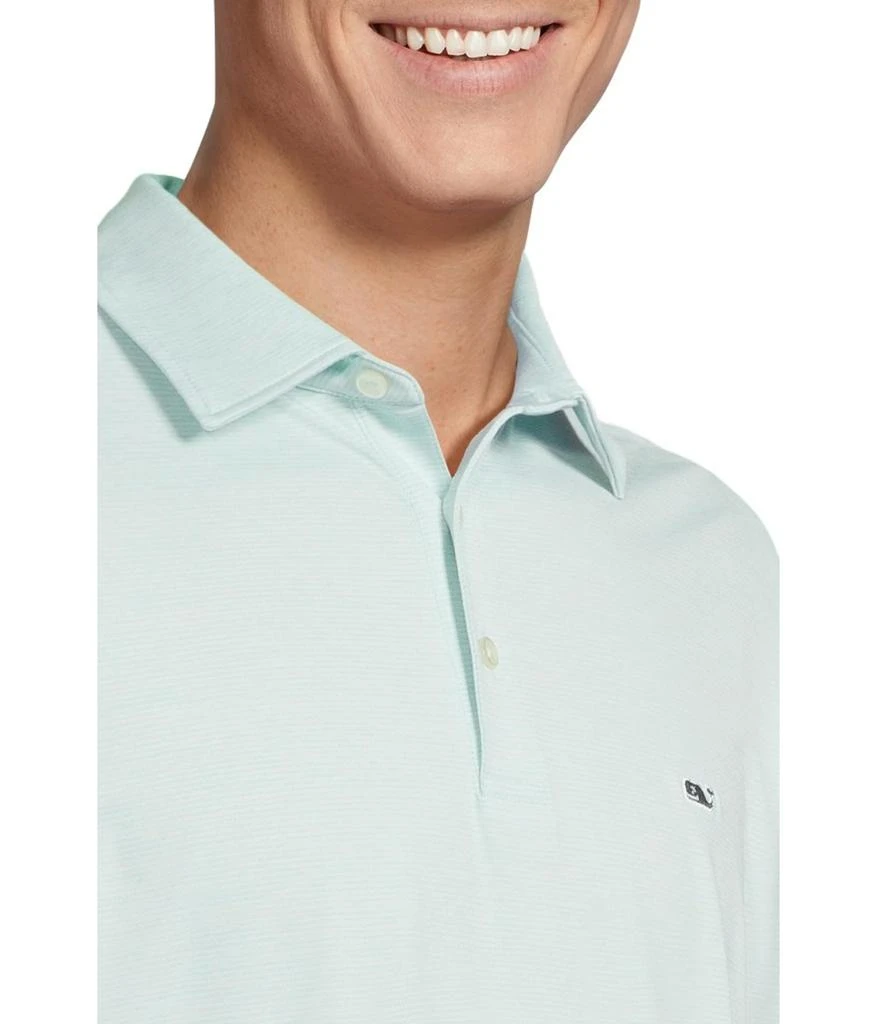 商品Vineyard Vines|St. Jean Stripe Sankaty Polo,价格¥408,第4张图片详细描述