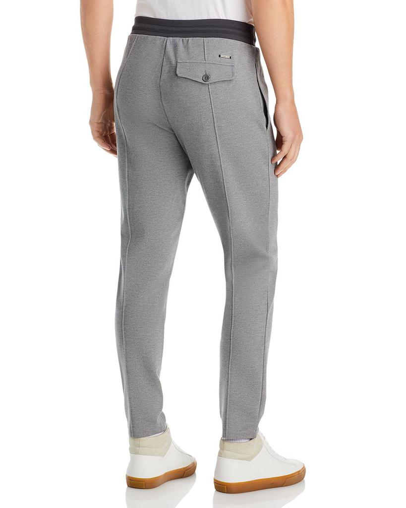 Stretch Ponté Knit Regular Fit Track Pants商品第2张图片规格展示