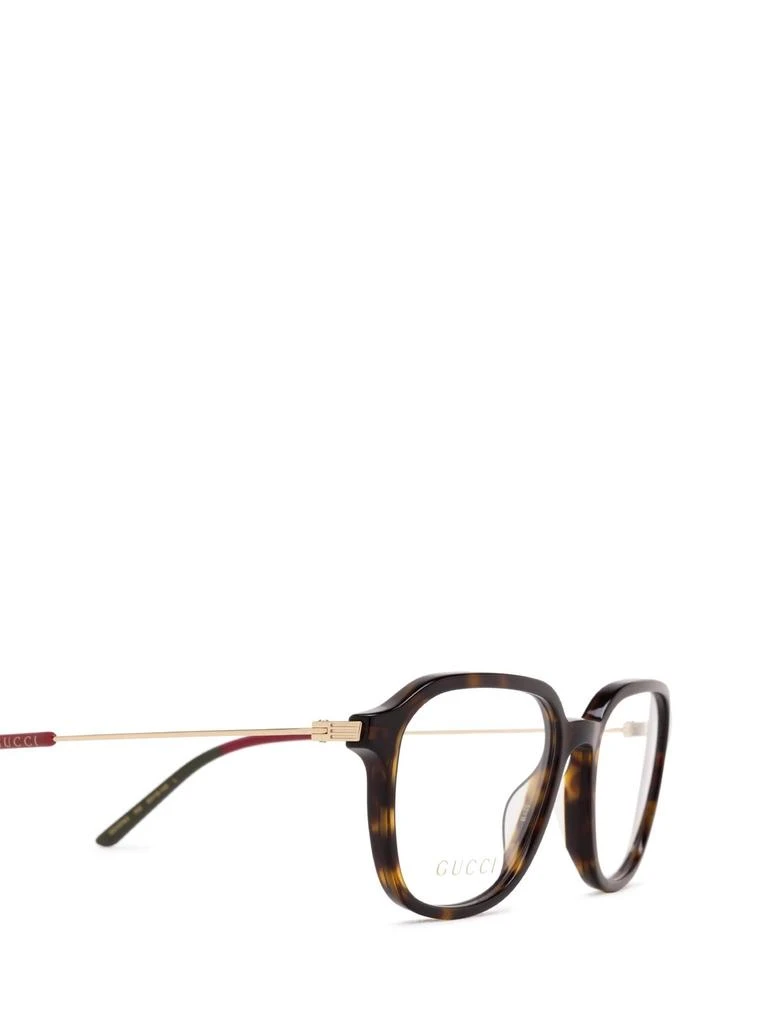 商品Gucci|Gucci Eyewear Square Frame Glasses,价格¥1984,第3张图片详细描述