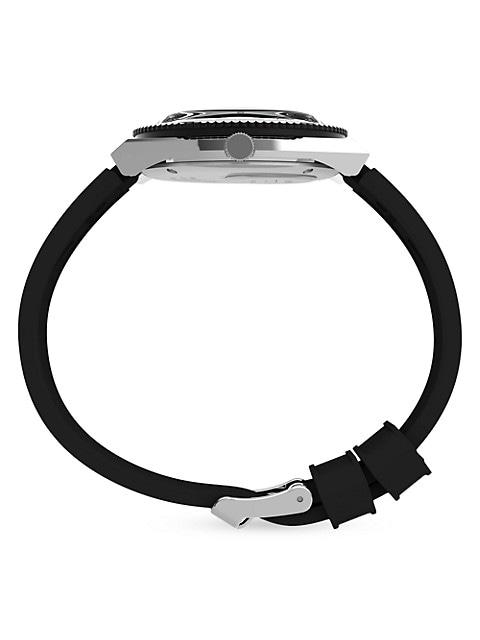Q Diver Sythentic Strap Watch商品第2张图片规格展示