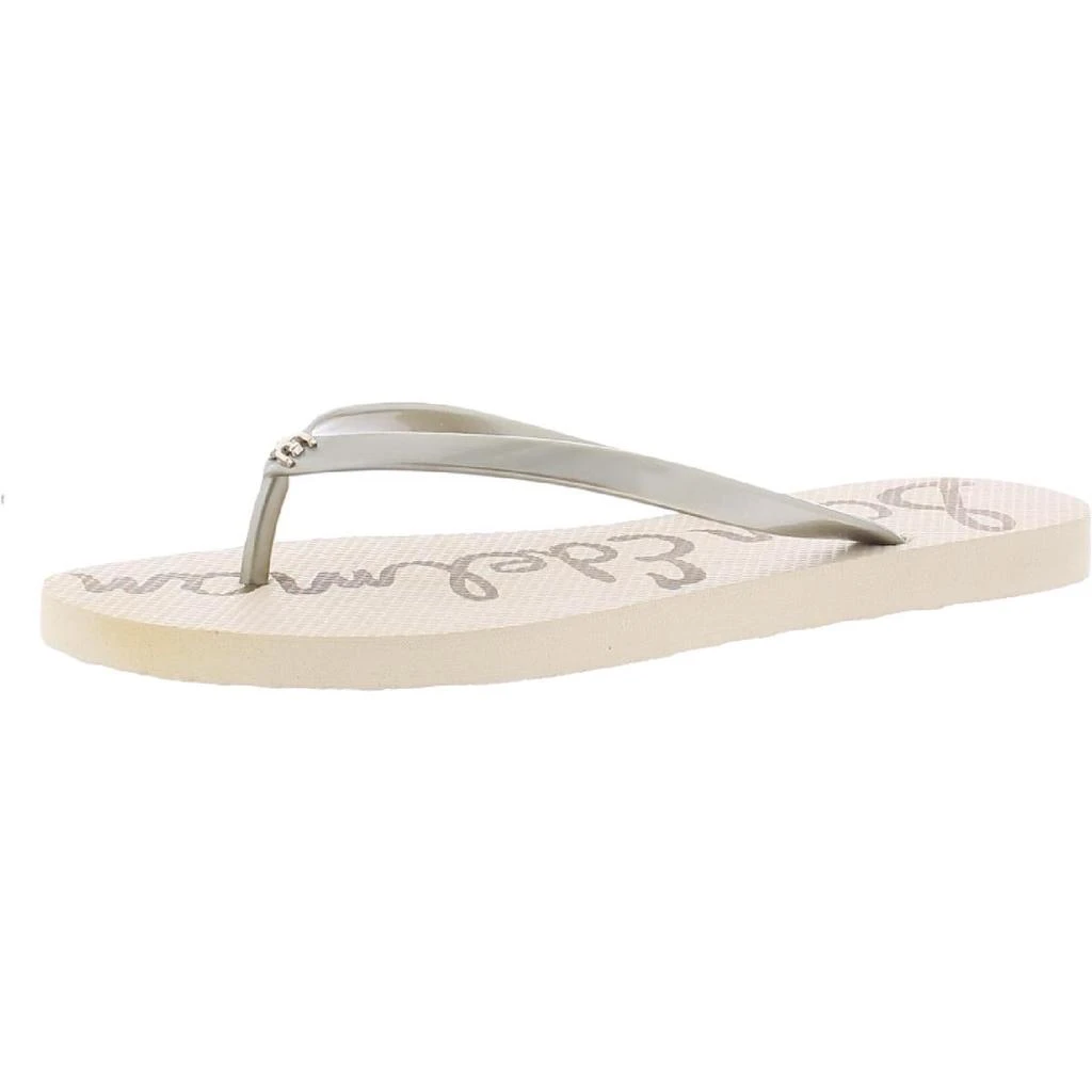 商品Sam Edelman|Sam Edelman Womens Skye Logo Slip On Flip-Flops,价格¥153,第2张图片详细描述