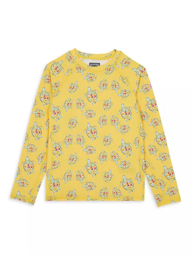 商品Vilebrequin|Little Girl's & Girl's Vendôme Long-Sleeve Swim Rashguard,价格¥813,第1张图片