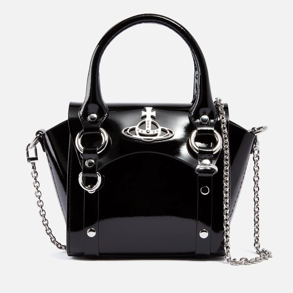 商品Vivienne Westwood|Vivienne Westwood Betty Mini Patent-Leather Bag,价格¥4080,第1张图片