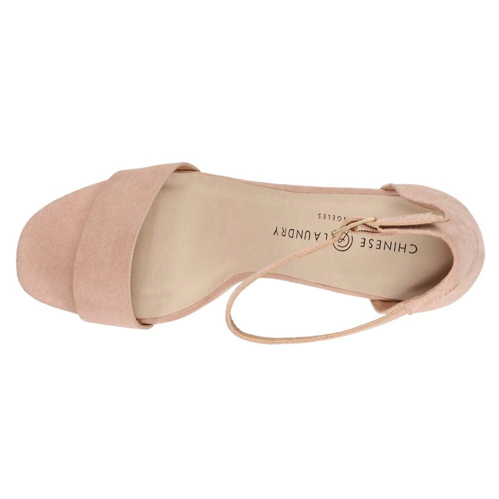 商品Chinese Laundry|Teri Ankle Strap Platform Sandals,价格¥219,第4张图片详细描述
