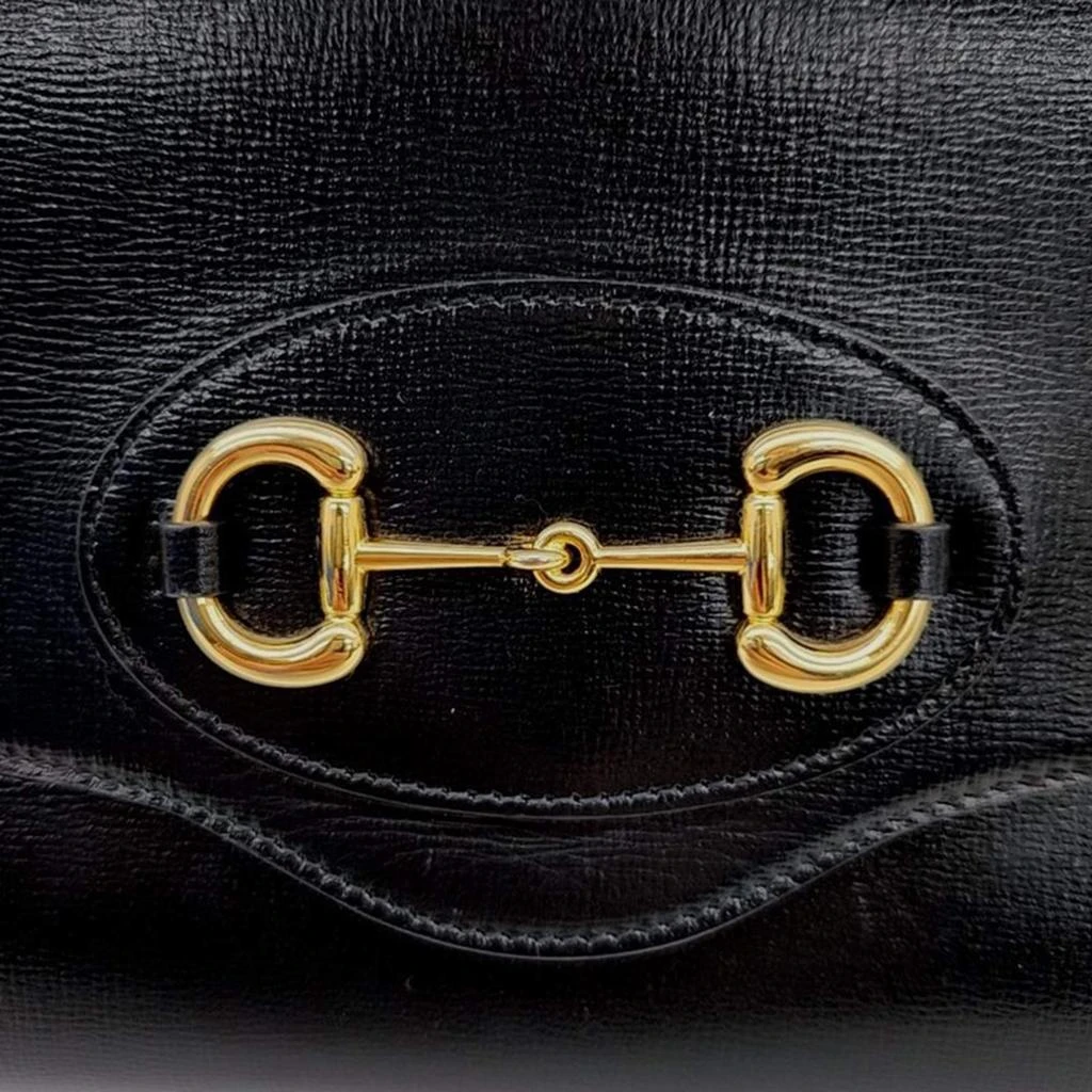 Gucci Black Leather 1955 Horsebit Chain Shoulder Bag 商品