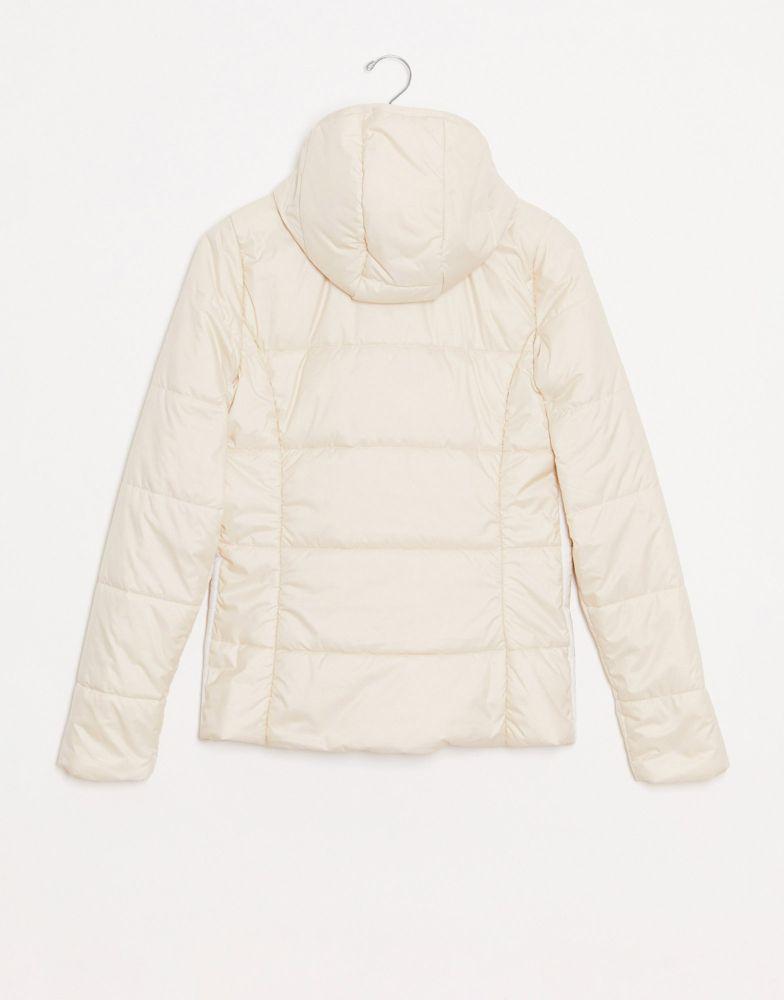 adidas Originals slim fit padded jacket in cream商品第2张图片规格展示