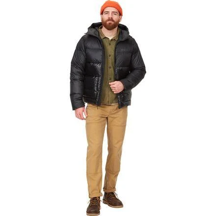 商品Marmot|Guides Down Hooded Jacket - Men's,价格¥909,第3张图片详细描述